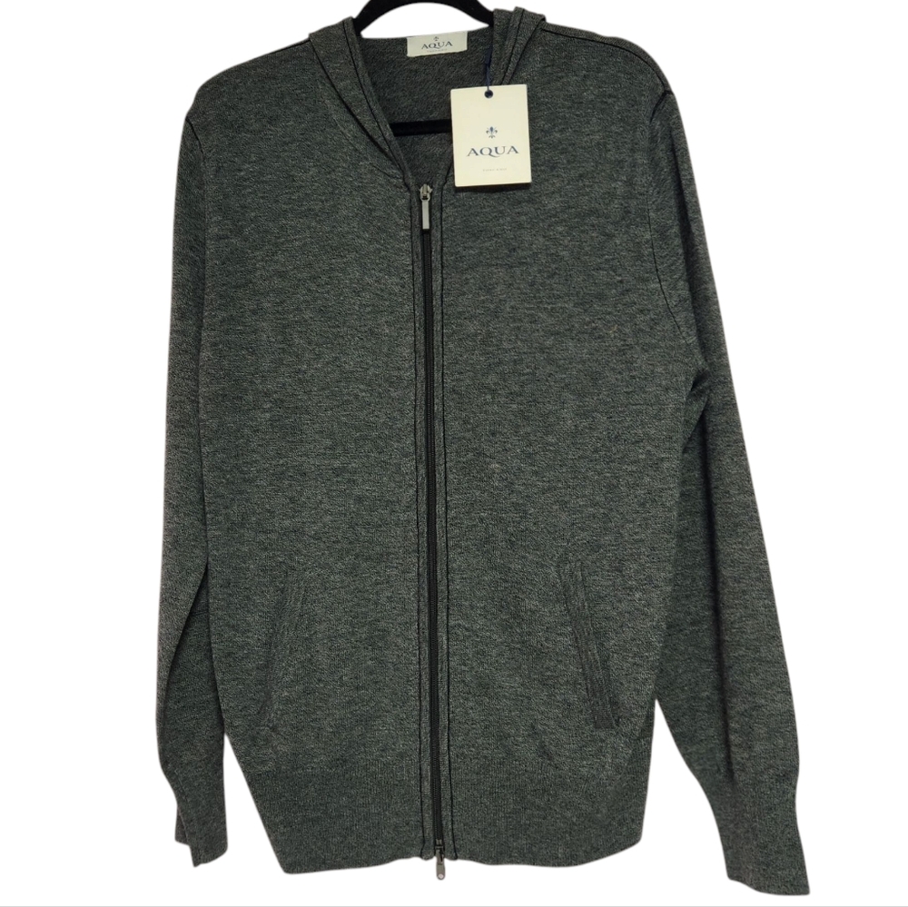 Aqua Men's Gray Sweater